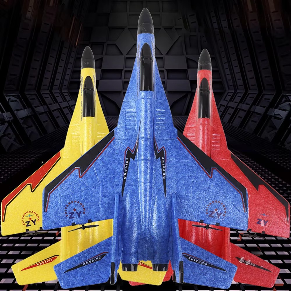 Spray Fighter Playing R/C Smoke Airplane