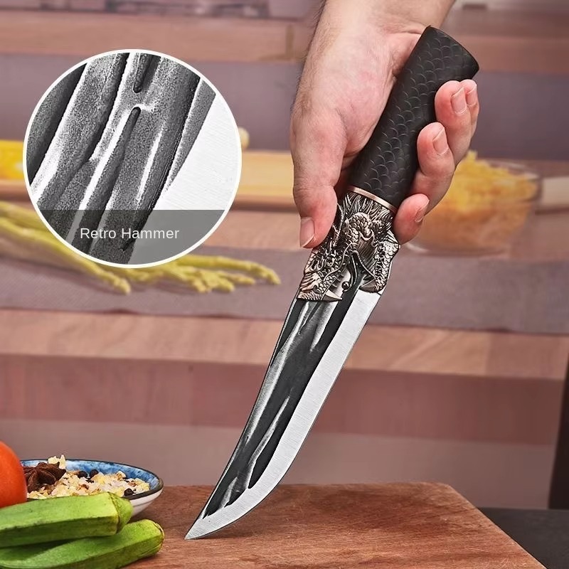 Dragon Handle Slaughtering Knife