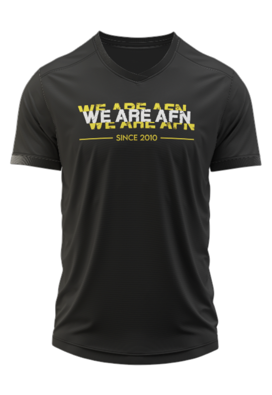 WE ARE AFN Black T-shirt