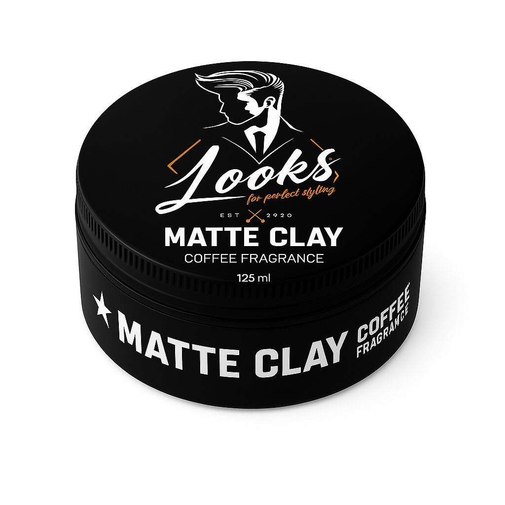 Matte Clay LOOKS 125ml – Fixare puternică și textură naturală mată