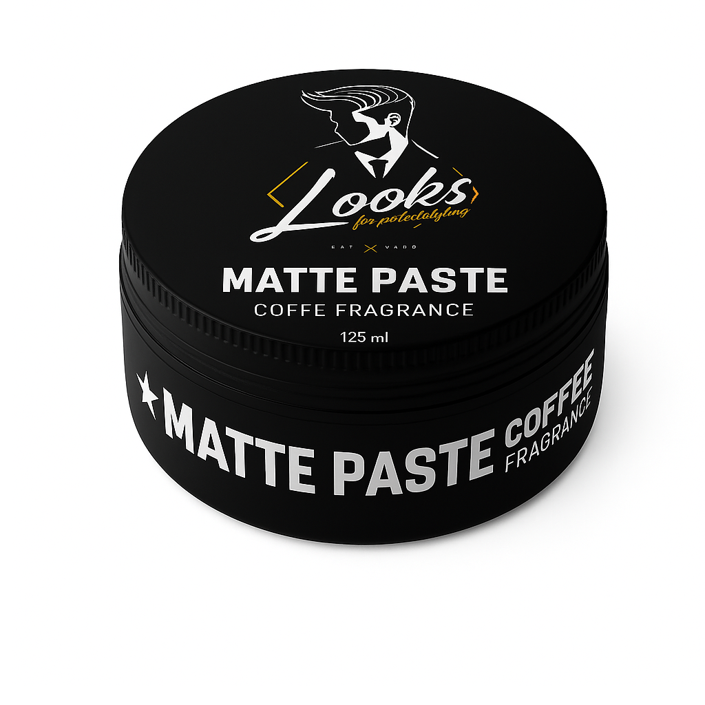 Matte Paste LOOKS 125ml – Fixare puternică și finisaj mat cremos
