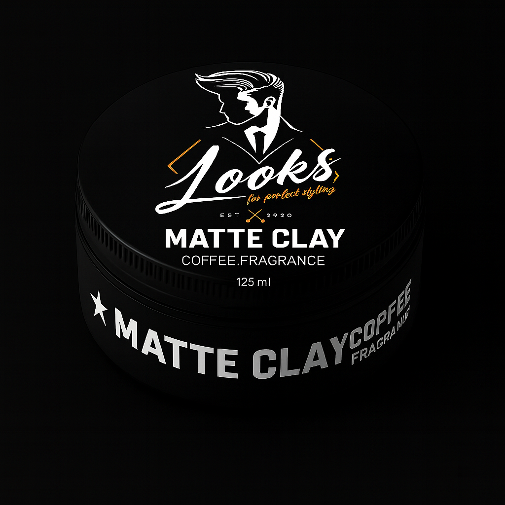 Matte Clay LOOKS 125ml – Fixare puternică și textură naturală mată