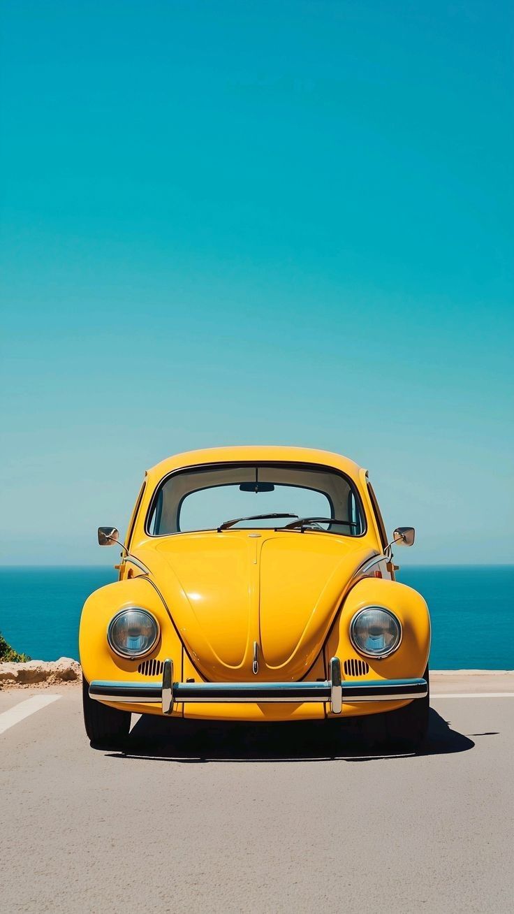 yellow car