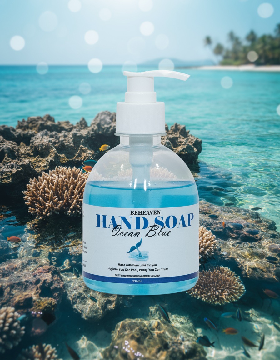 Beheaven Ocean Blue Hand Soap 250ml