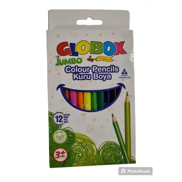 Globox-smart Kids Kuru Boya Jumbo 12 Renk