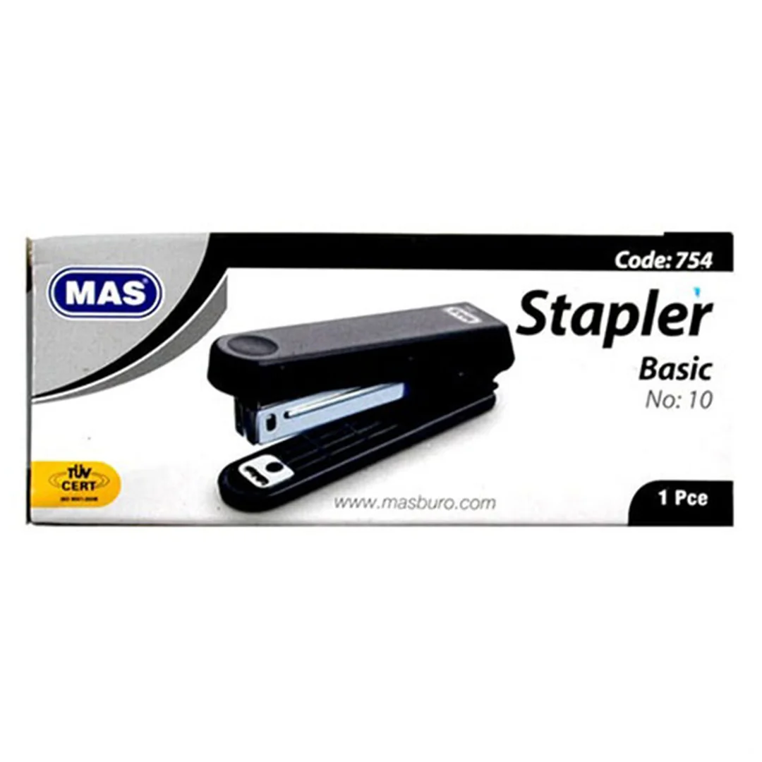 Mas 754 Tel Zımba Makinesi Basic No:10 - Gri