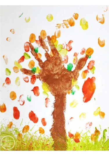 Red Apple Parmak Boya 500 gr Turuncu 