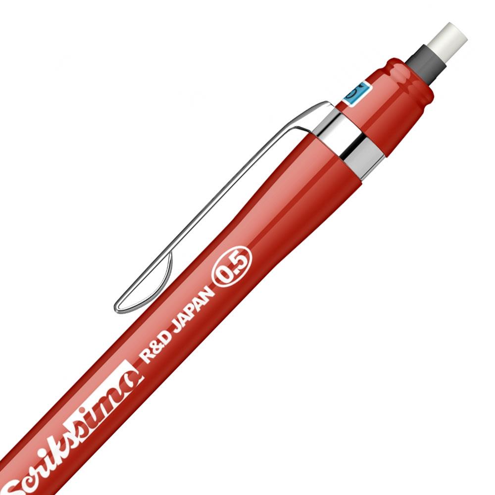 Simo Mekanik Kurşun Kalem 0.5 mm Kırmızı
