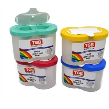 Tgb Fırça Temizleyici Su Kabı Çiftli 