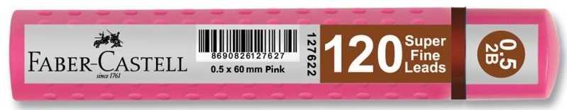 Faber-Castell Grip Min 0.5 2B 60mm, 120li 