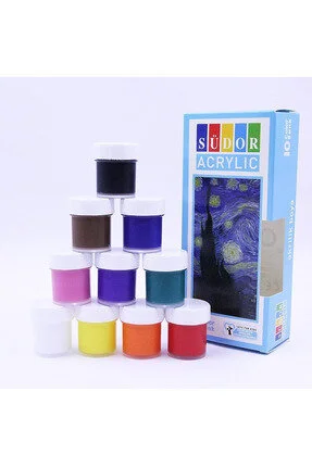 Südor Akrilik boya set 10x20 ml