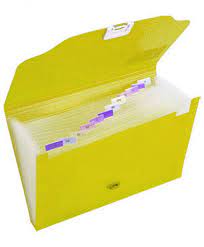 renk için yaza bilirsiniz 13 Bölmeli körüklü Dosya