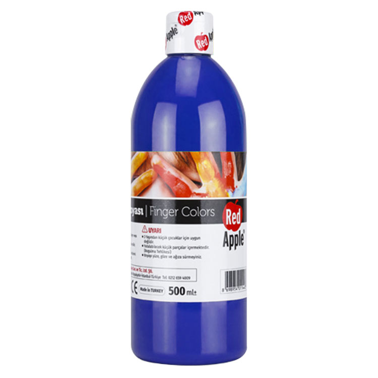 Red Apple Parmak Boya 500 gr MAVİ