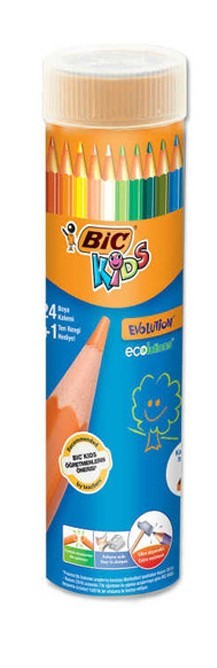 BİC 12Lİ JUMBO KURU BOYA ACACAK HEDİYELİ TAM BOY