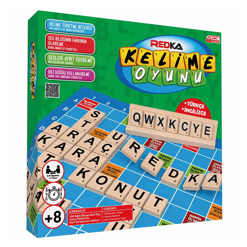 AHŞAP Redka Kelime Üretme Oyunu