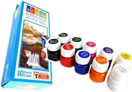 Südor Akrilik boya set 10x20 ml