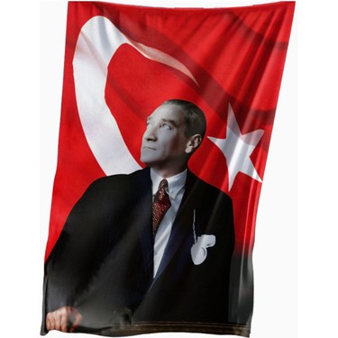 ATATÜRK BAYRAK 150*225 BEZ 