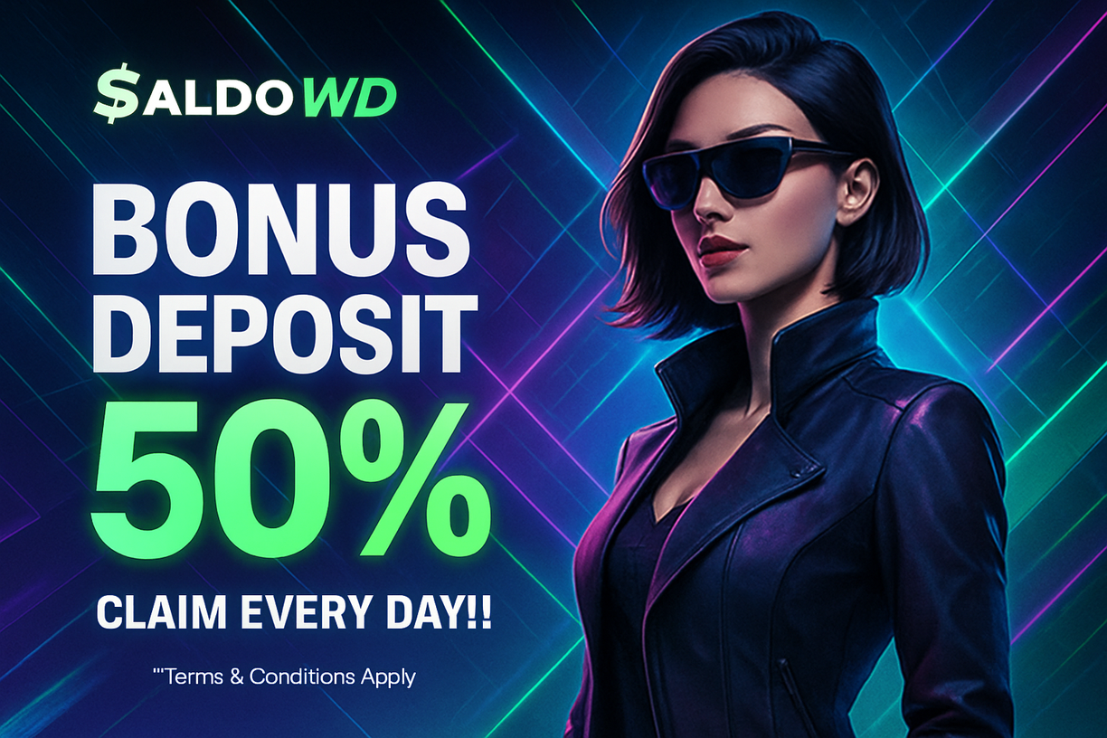 BONUS DEPOSIT HARIAN 50%