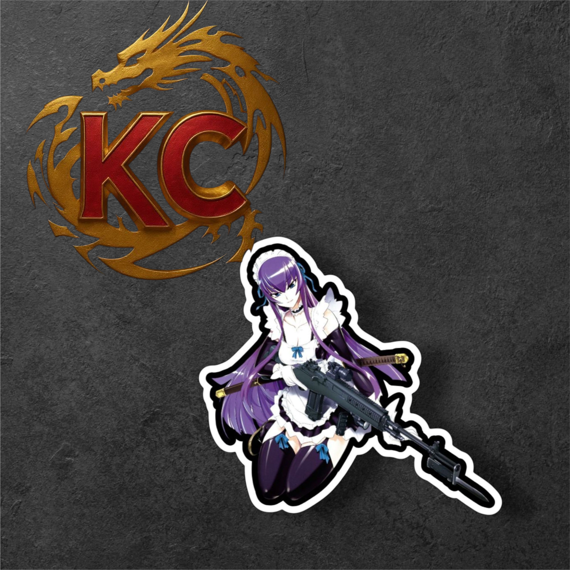 Anime Saeko Busujima Sticker
