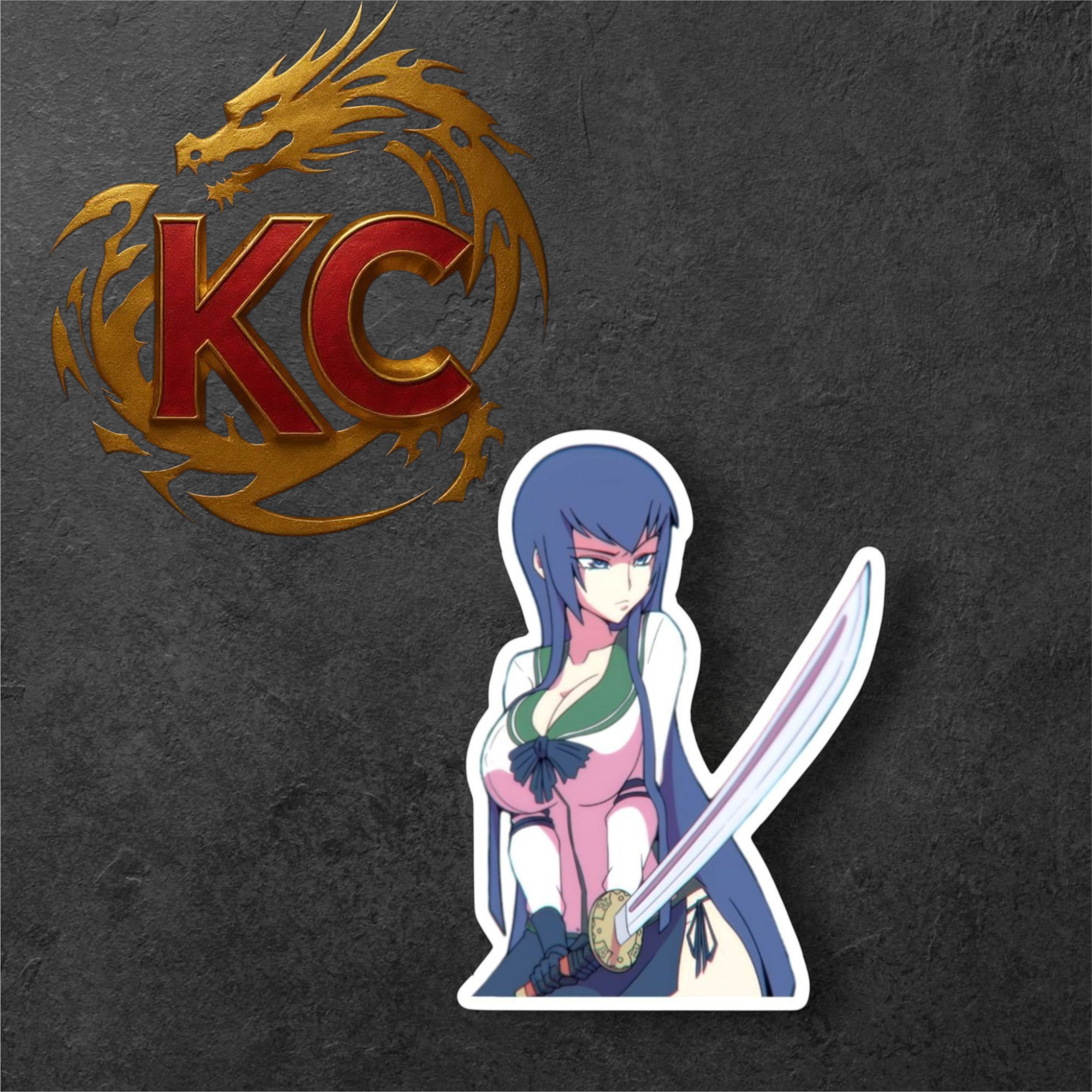 Anime Saeko Busujima Sticker