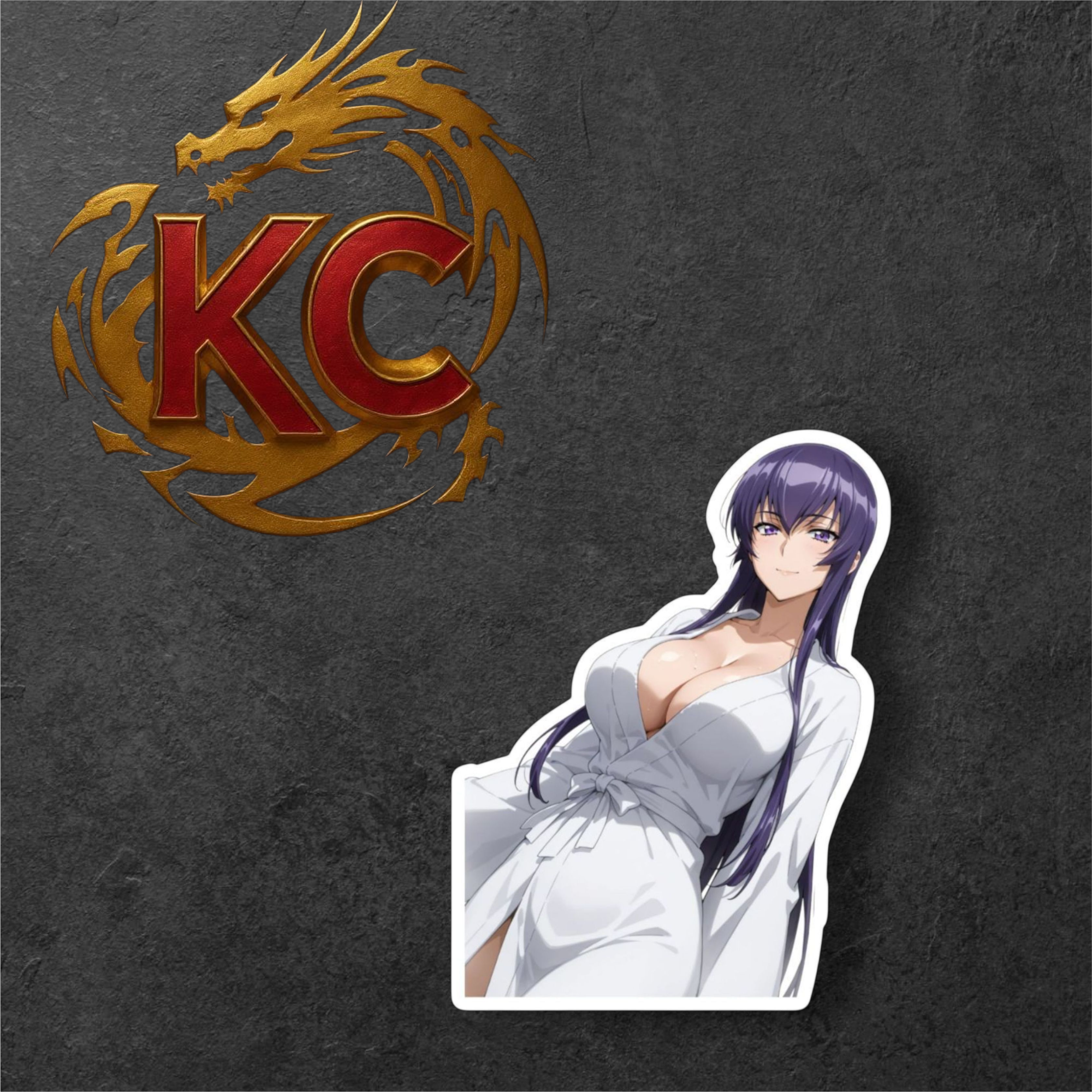 Anime Saeko Busujima Sticker