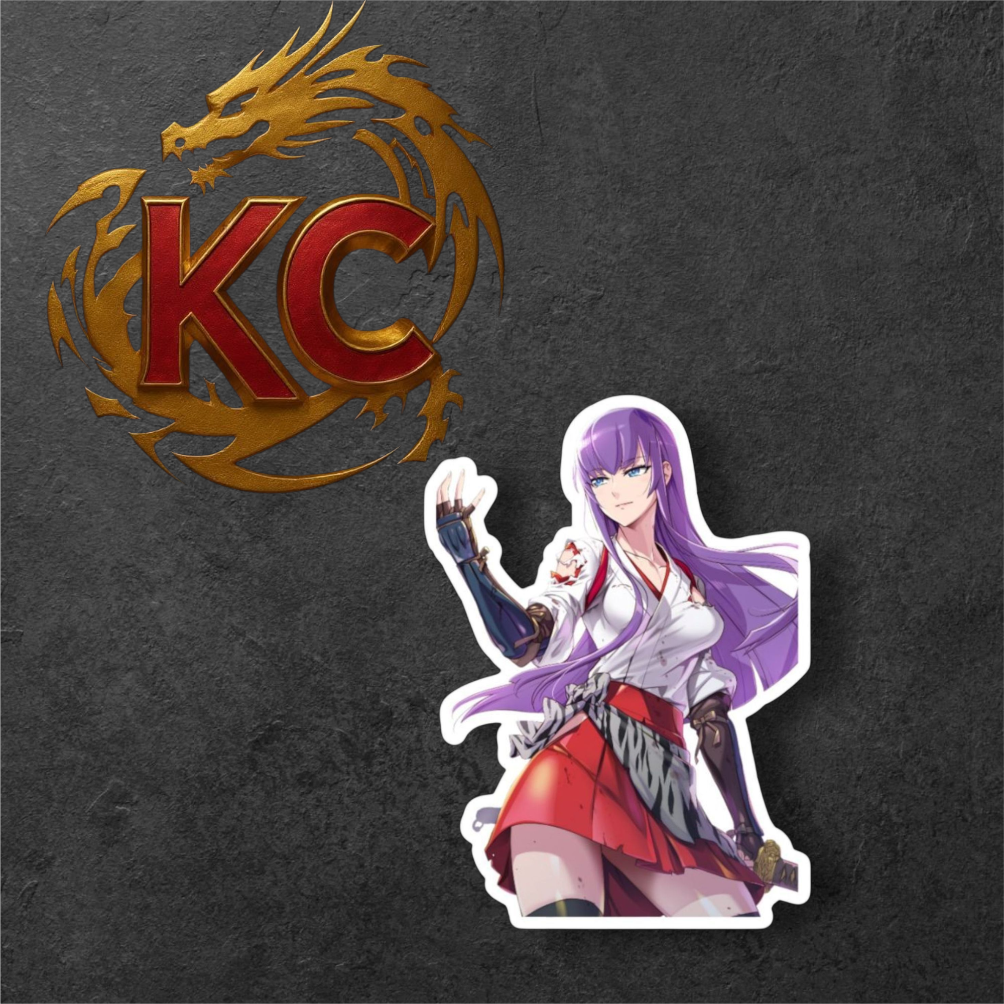 Anime Saeko Busujima Sticker