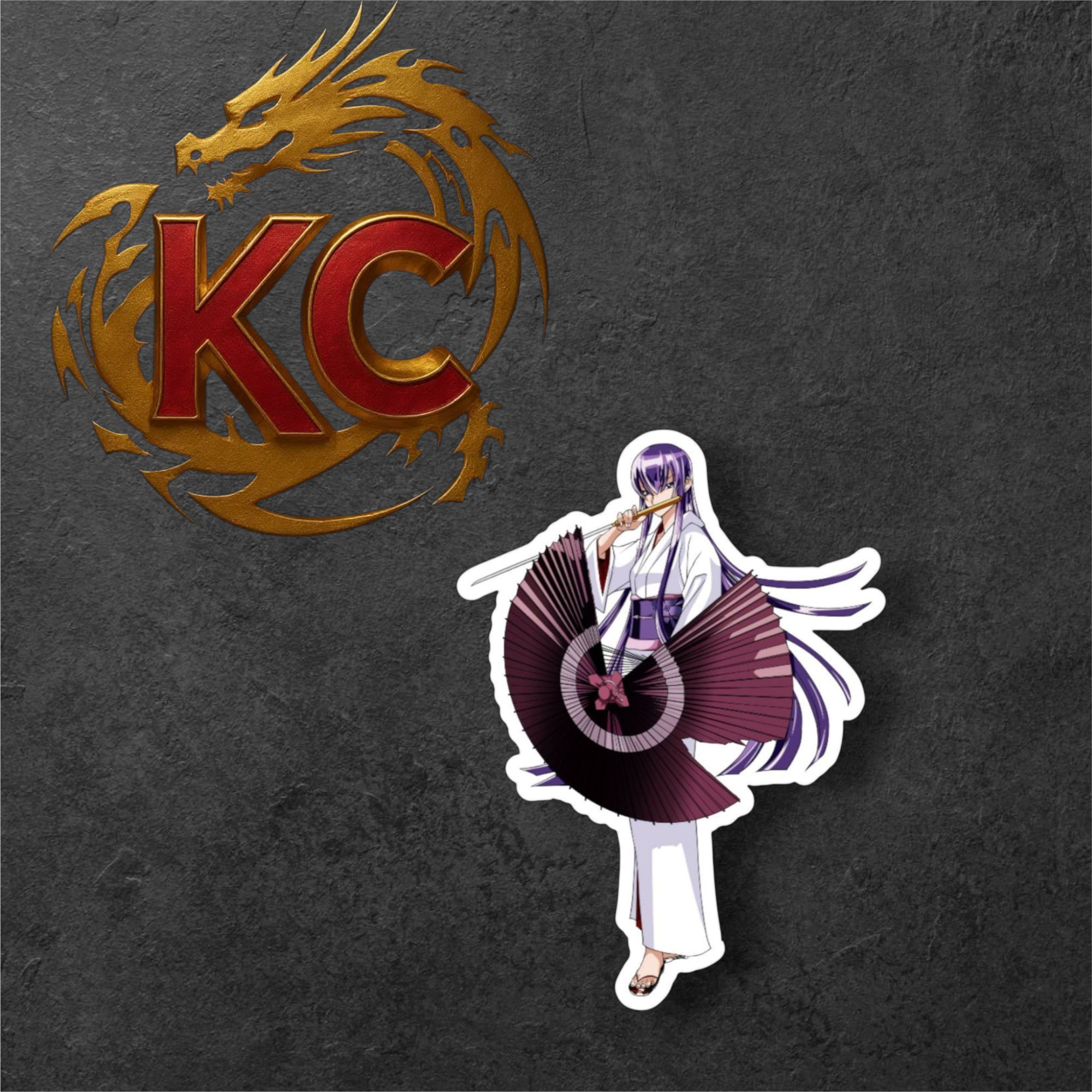 Anime Saeko Busujima Sticker
