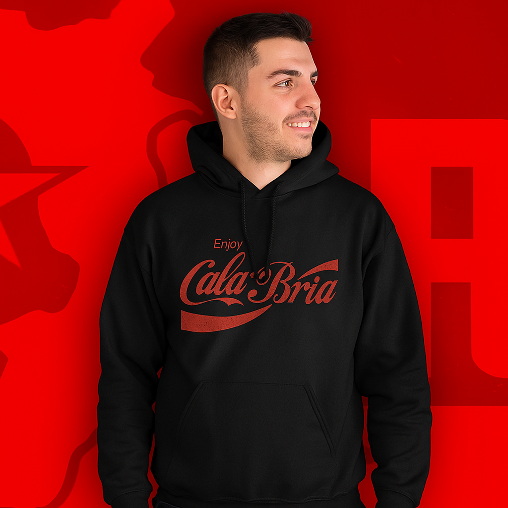 Felpa Enjoy Coca Calabria Unisex 