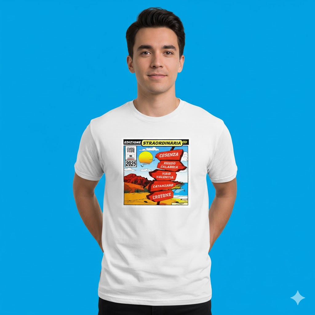 Calabria Nord Sud Ovest Est 2025 UOMO