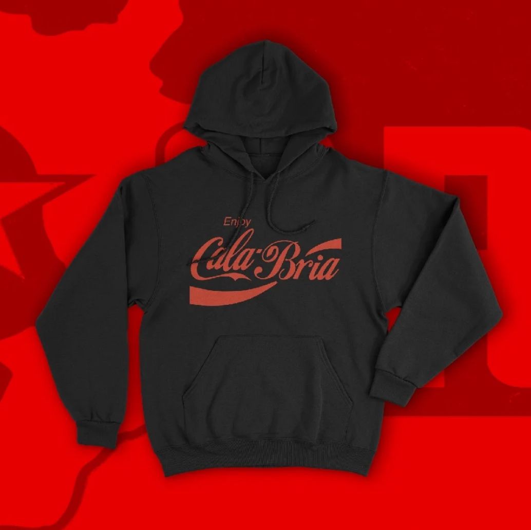 Felpa Enjoy Coca Calabria Unisex 