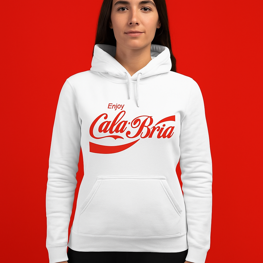 Felpa Enjoy Coca Calabria Unisex 