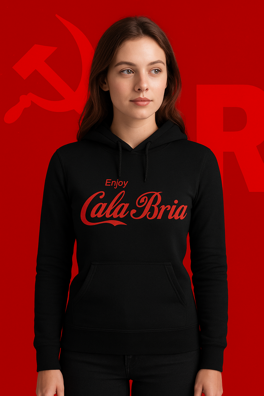 Felpa Enjoy Coca Calabria Unisex 