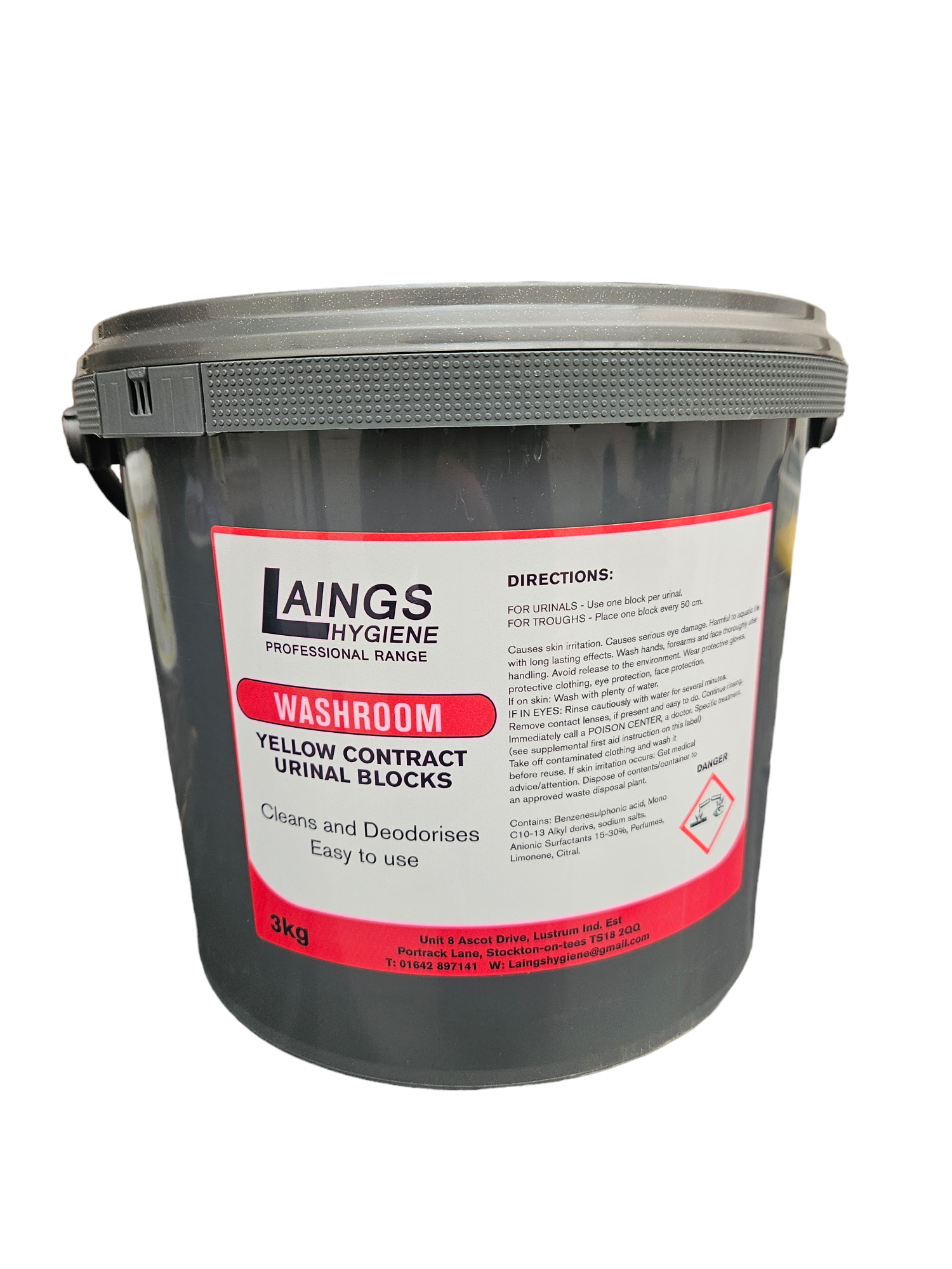 Laings Hygiene Yellow Contract Urinal Blocks