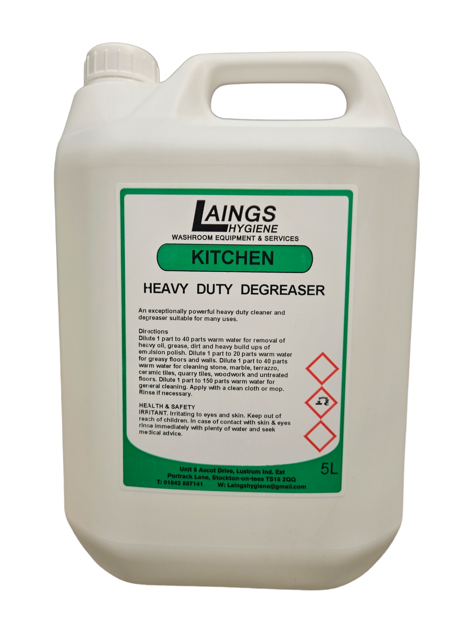 Laings Hygiene Kitchen Heavy Duty Degreaser