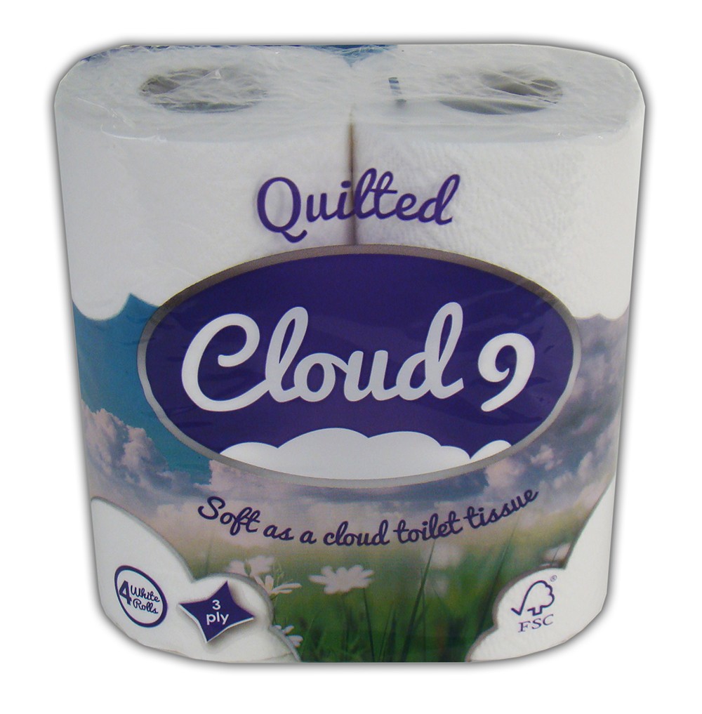 Cloud 9 Quilted Toilet Tissue