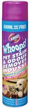 Whoops! Pet Stain & Odour Remover Mousse