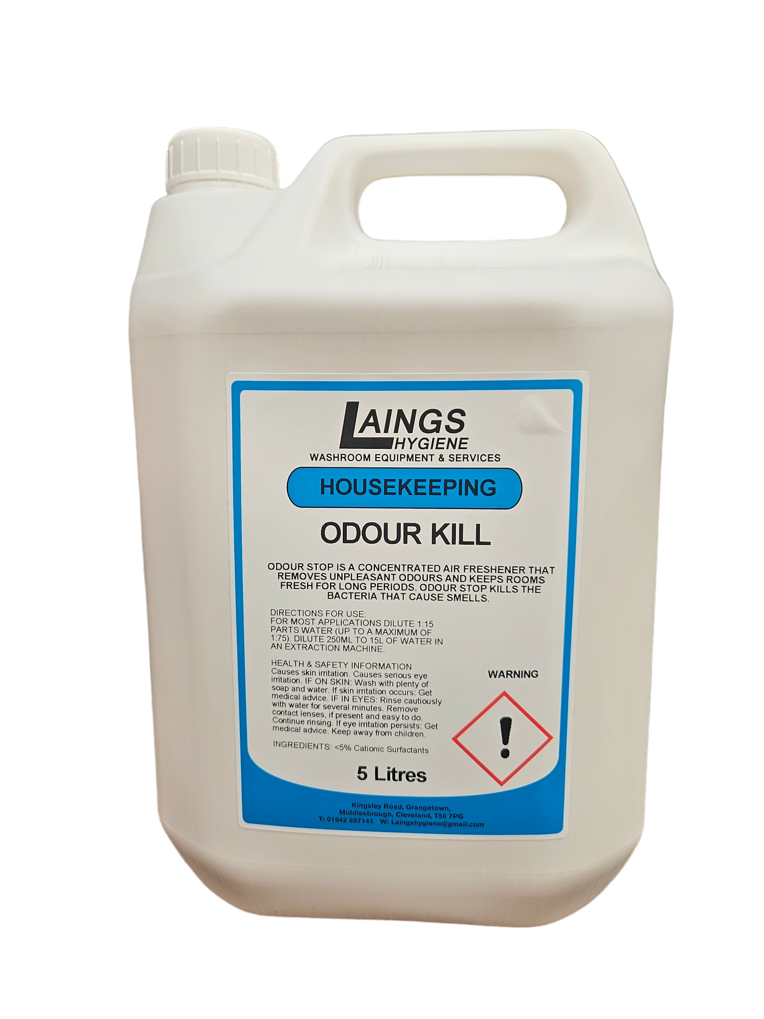 Odour Kill Concentrated Air Freshener (5 Litres)