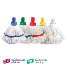 Colour Coded Hygiene Mop Heads