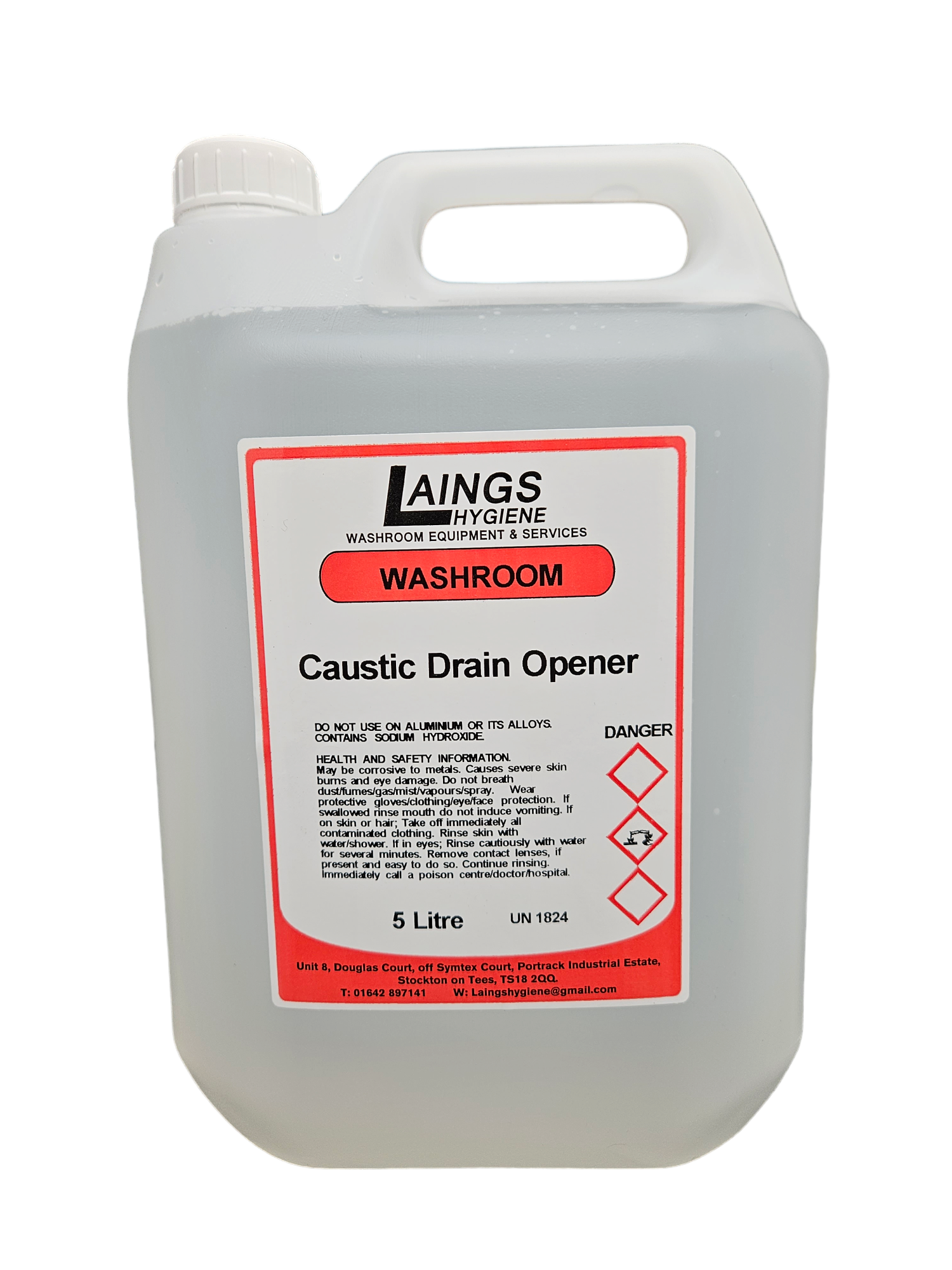 Caustic Drain Opener (5 Litre)