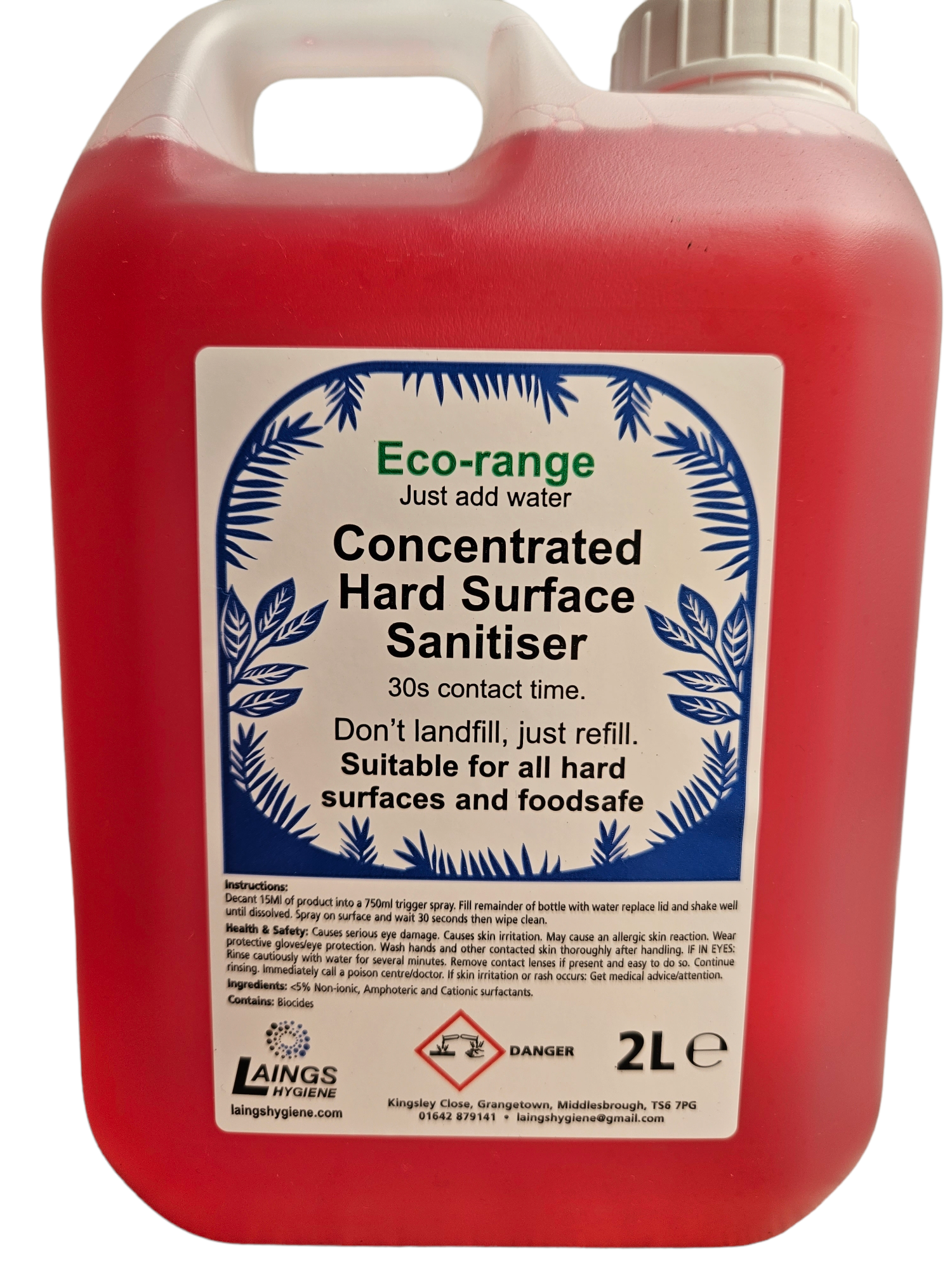 Concentrated Hard Surface Sanitiser