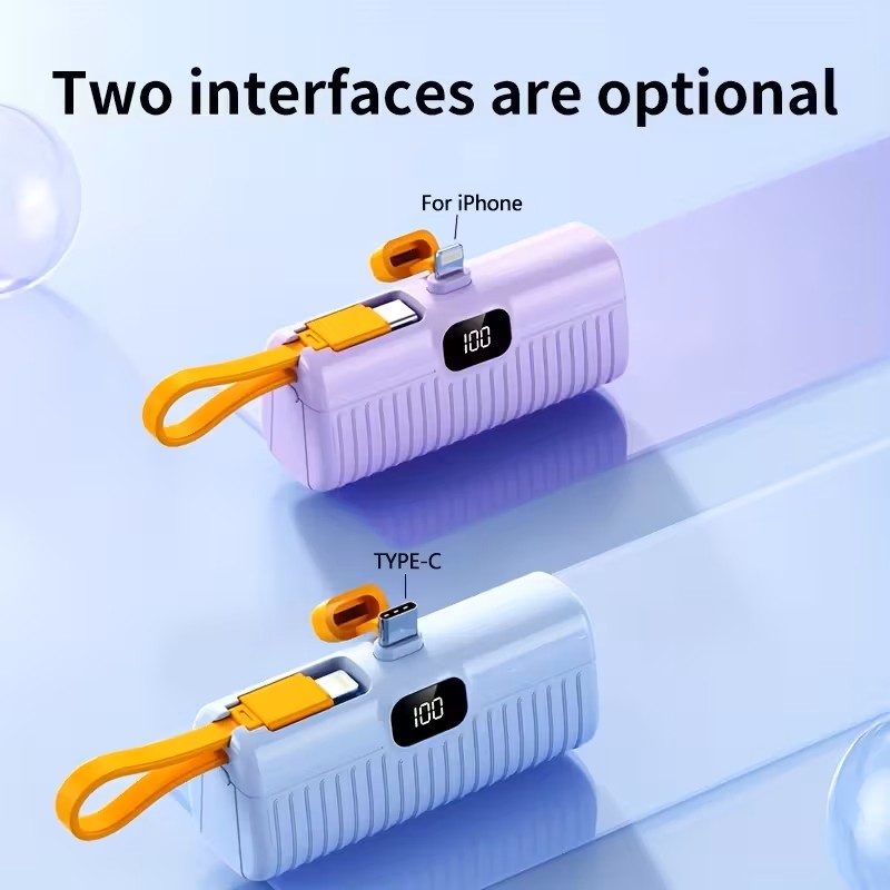 Nešiojamas Type-C išorinis akumuliatorius