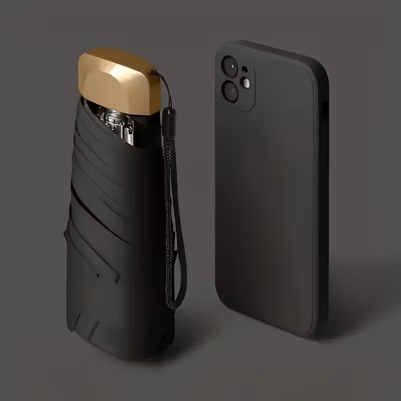 Itin mažas kelioninis skėtis