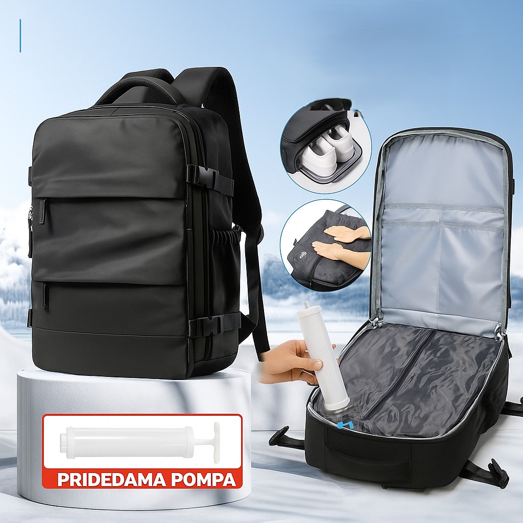 Kelioninė vakuuminė kuprinė