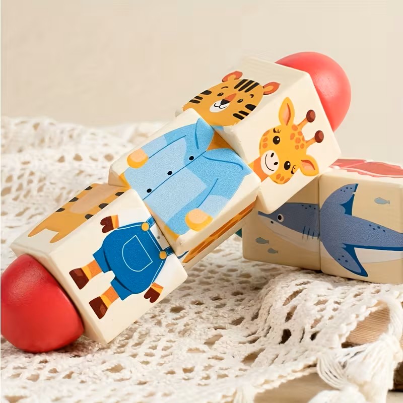 Medinė dėlionė  vaikams