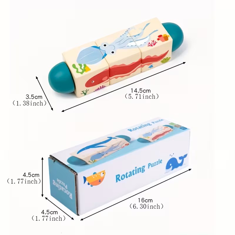 Medinė dėlionė  vaikams