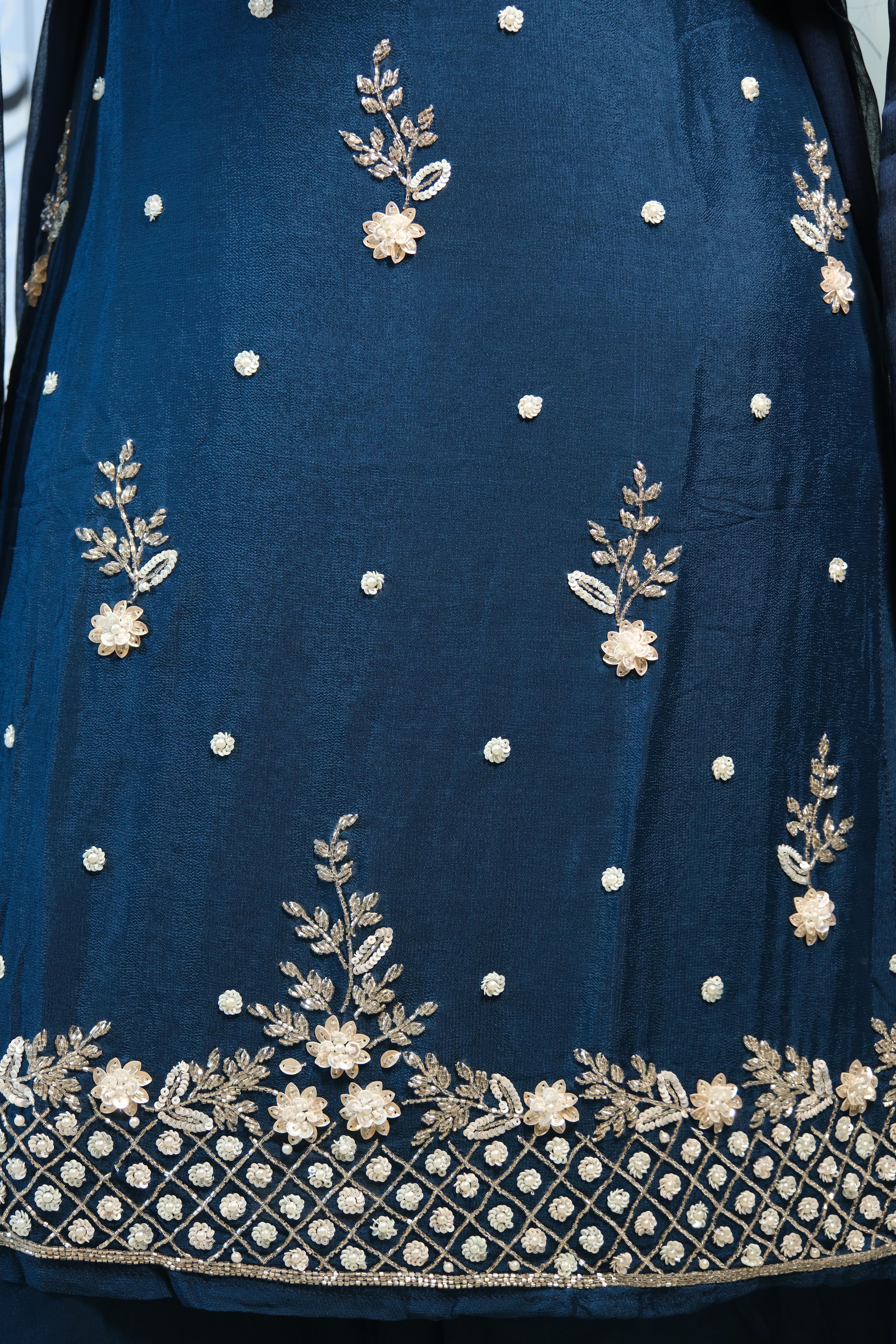 Handwork Plazzo Suit Set