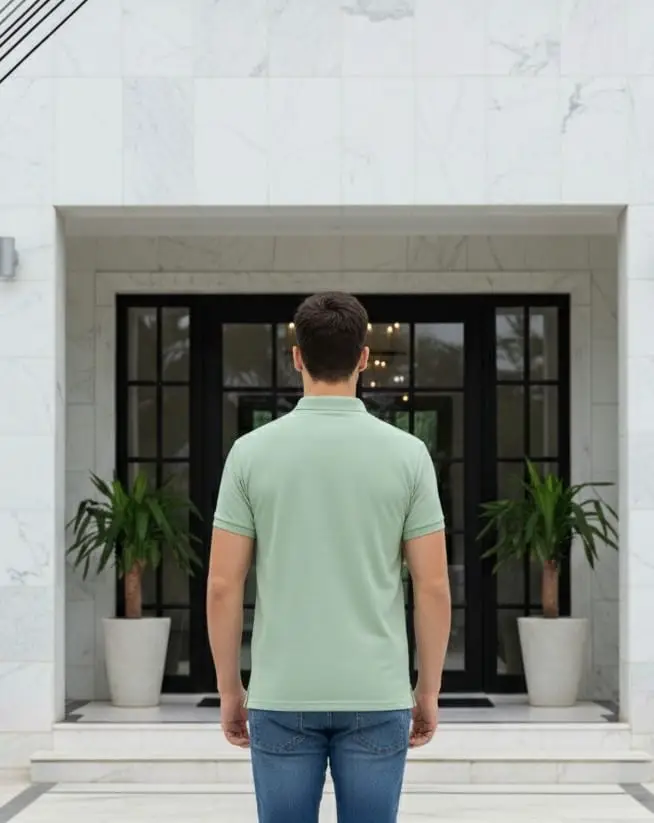 Light Green Polo Shirt