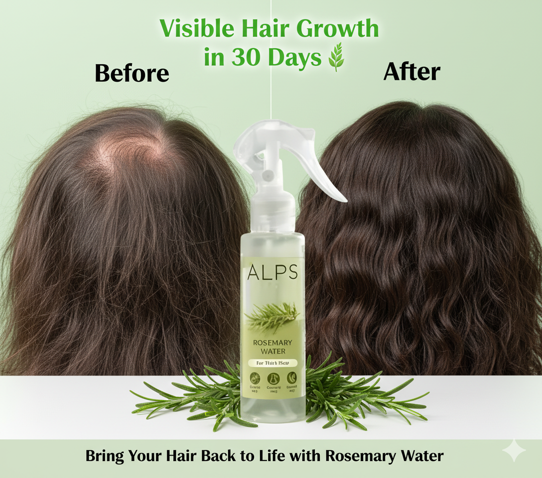 2 Pieces of ALPS Rosemary Water for Hair + Scalp by ElitePort 