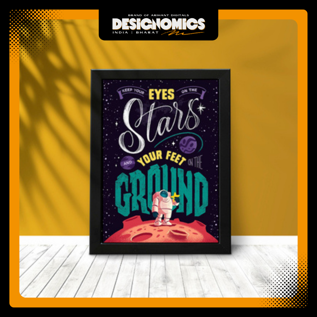 Motivational Space-themed Poster
