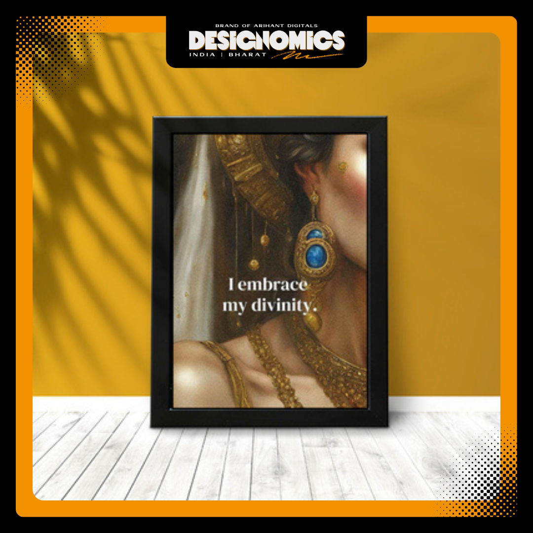 Divine Portrait Art Frame